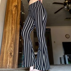 HIGH WAISTED SOFT FLARE PANTS